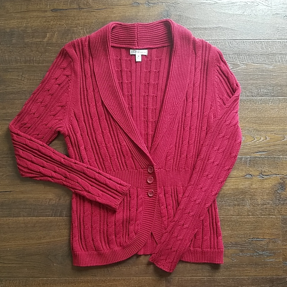 Red Cardigan